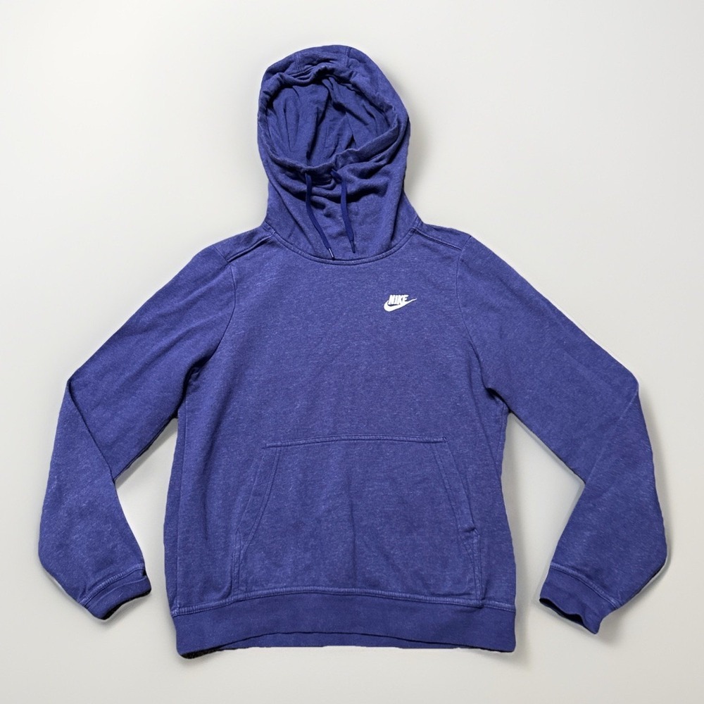 Nike Hoodie Womens Small Purple Long Sleeve Pullover Lightweight Performance